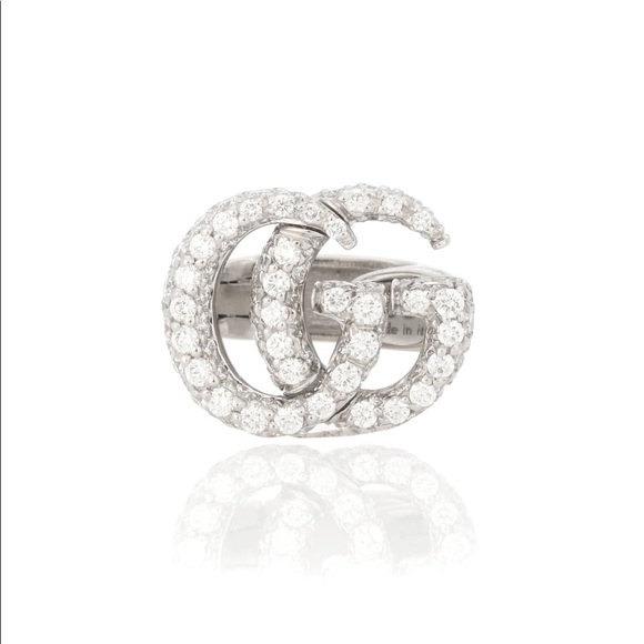 DIAMOND GUCCI EAR CUFF Authentic